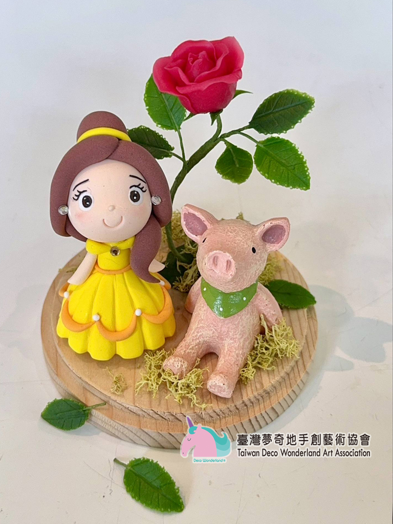 夢奇地,黏土,手作,花藝